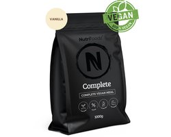 Nutrifoodz – Eiwitpoeder Vegan – Complete - Eiwitshake - Vanillesmaak – Maaltijdshake – 20 maaltijden – 26 essentiële vitamines en mineralen - Noodpakket -noodpakket voeding