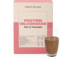 Protiplan - Milkshake Peer Chocolade - 7 x 25,5 g - Eiwitdieet - Proteïneshake