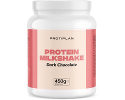 Protiplan - Protein Milkshake Dark Chocolate - 450 g - Eiwitdieet - Proteïneshake