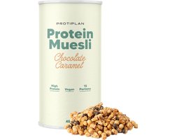 Protiplan - Protein Muesli Chocolate Caramel - 450 g - 15 porties - Eiwitrijk