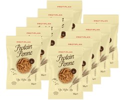 Protiplan - Proteine Pasta Penne - Eiwitrijk - Low Carb pasta - 10 Stuks - Maaltijden - Dieet