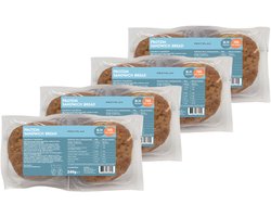 Protiplan - Sandwich Broodjes - 4 stuks - 4 x 4 x 60 g - Koolhydraatarm brood