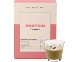 Protiplan - Tiramisu - 7 x 25 g - Koolhydraatarm dessert - Dieet geschikt