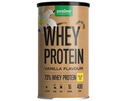 Purasana Whey proteine 73% vanille 400 Gram