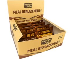 Straight away Maaltijdvervanger – Dieet Reep – Chocolade Caramel – 12 stuks