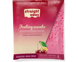 Straight away Maaltijdvervanger - Ontbijt Dieet Shake - Kers Banaan - 21 x 55 gram