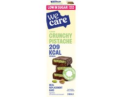 WeCare Maaltijdvervanger - Repen - Crunchy Pistache - 6 x 124 gr
