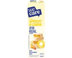 WeCare Meal Replacement Bars Abricot Lemon - 3 x 116 gr - Voordeelverpakking