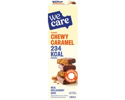 WeCare Meal Replacement Bars Chewy Caramel - 3 x 120 gr - Voordeelverpakking