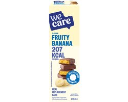 WeCare Meal Replacement Bars Fruity Banana - 3 x 116 gr - Voordeelverpakking