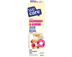 WeCare Meal Replacement Bars Raspberry Almond - 3 x 116 gr - Voordeelverpakking