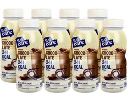 WeCare - Meal Replacement Drink - Chocolade - 8 x 236 ml