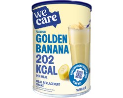 WeCare Meal Replacement Shake Golden Banana - 3 x 436 gr - Voordeelverpakking