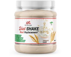 XXL Nutrition - Diet Shake - Tot 46 Gram Eiwit - Maaltijdshake, Eiwitshake, Maaltijdvervanger, Afvallen - Whey, Melkeiwit & Soja Isolaat - Mix van Voedingsstoffen - Chocolade - 480 Gram (12 shakes)