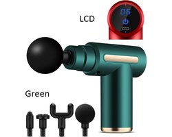 Handmassage Apparaat - Massage Gun - Klopmassage Apparaat - Klopmassage Apparaat - Groen