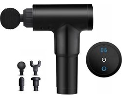 Mobstore Massage Gun - LCD Electric Touch Massage gun - Massage apparaat - Sport Massage - Professioneel Gebruik - Spierherstel & Spierontspanning - Stress Verminderend - Stil en Sterk - Lange Batterij - Professionele Massage Gun - Massage Pistool