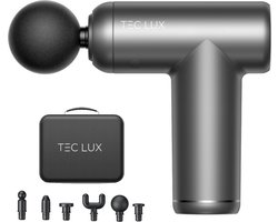 Tec Lux® Massage gun - Sport & Relax Massage Apparaat - Professioneel Massage Pistool - Fitness -Ontspanning - Stressverlichting - Spierherstel - Revalidatie - 6 Massagekoppen