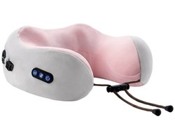 Acupressuur nekmassager - Elektrische nekmassager - Verlicht effectief nekpijn - Nekmassager - Ideaal cadeau voor zowel mannen als vrouwen - Roze