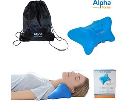 Alpha Focus Nekstretcher - Massagekussen voor Nekpijn- Nekmassage Apparaat - Nekkussen - Nek stretcher - Voor Nek en Rugklachten.