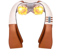 Ariqo Nek Massage - Massagekussen - Schoudermassage - Schouder Massage Apparaat - Verwarming - 3 Standen - Voor Heel het Lichaam