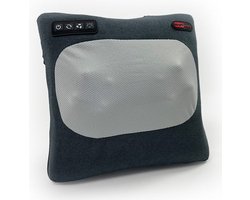 axion®- Kraftwerk snoerloos Shiatsu-massagekussen 33x33 cm.