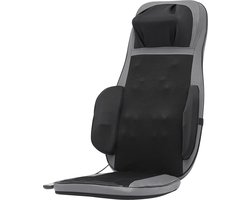 Benelux Select Massagekussen – Massage Kussen – Massagekussen Nek En Rug – Tot 42℃ - 4 Motoren – 3 Snelheden - 42 × 33 × 75 cm