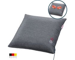 Beurer MG 135 Shiatsu Massagekussen - Verwarming - 40 x 40 cm - 4 Shiatsu Massagekoppen - Licht - Links en rechts draaiend - XL snoer - 3 Jaar garantie