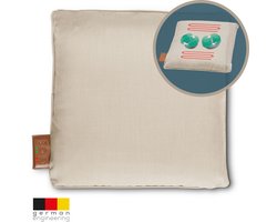 Beurer MG 139 Warmtekussen & Massagekussen - Draadloos tot 2 uur gebruik - Infrarood Warmte - Shiatsu Massagekussen met 4 Koppen - Mag in Wasmachine & Automatische Uitschakeling