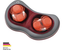 Beurer MG 149 Shiatsu Massagekussen - Licht & Infrarood verwarming - 4 Shiatsu Massagekoppen - L & R roterend - Lederlook - 3 Jaar garantie