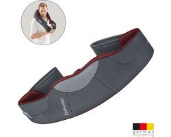 Beurer MG 151 3D Shiatsu Massagekussen - Massageband - 8 Shiatsu massagekoppen - 3 Intensiteitsniveaus - Nek/rug/schouders - Licht en Verwarming - Lederlook - 3 Jaar garantie
