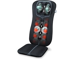 Beurer MG 254 Shiatsu Massagekussen - Massagestoel - Verwarming - Roterende verlichte koppen - 3 Jaar garantie