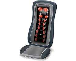 Beurer MG 315 Shiatsu Massagekussen - Massagestoel - Nek en rug - Bodyscan - 3 Programma's - 4 Verstelbare massagekoppen - Timer - Verwarming - 3 Jaar garantie