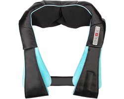 Bolture Nekmassage Apparaat - Shiatsu Massagekussen - Massage Kussen - Voor Nek en Schouder - Infrarood - Roller - Vibratie