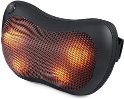 Cenocco CC-9023; Elektrische Shiatsu Massagekussen 2019 –Shiatsu verwarmende masseur - verlicht spierpijn in rug, schouders, nek- Voor gebruik op kantoor, thuis of in de auto.