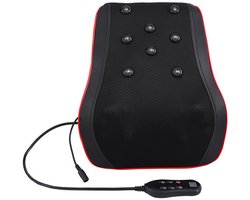 CHIWIN Massageapparaat - Massagekussen 5-modi & Warmte – 3D Shiatsu Rug-& Nekmassage met 4 Vibrationen & Afstandsbediening