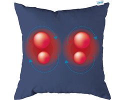 Comfy massagekussen | marine | massage apparaat met infrarood warmtefunctie | adapter voor auto