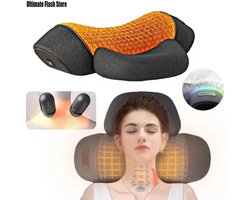CYRO - Nekmassage Apparaat - Massagekussen - Nek Massage - Elektrische Massage Kussen - Stretch Nek Verwarming - Nek, Schouder, Rug