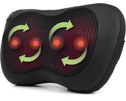 Diep Kneed Shiatsu Massagekussen met Warmte voor Ontspanning