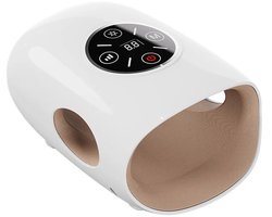 Draadloze Handmassager met Compressie & Warmte – Elektrisch Hand Massageapparaat Pijnverlichting - Spierontspanning - Massage voor Handen & Vingers – USB Oplaadbaar – Ontspannend bij Vermoeide Handen – Geschikt voor Thuisgebruik, Werk & Herstel
