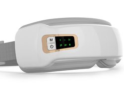 Een elektrische oogmassager met verwarmingsfunctie. Het oogmasker kan de ogen ontspannen en vermoeidheid verlichten. Het is een geschikt cadeau voor zowel mannen als vrouwen.