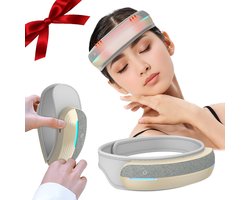 Elektrisch Hoofdmassage Apparaat - Scalp Massager - Hoofdmassage - stressverlichting -Oogmassage Apparaat - Hoofdmassage - Massage Apparaat - Eye Massager - Verbeterd Slaapkwaliteit - Bluetooth - Opvouwbaar - hoofdmassage met muziek - air pressure