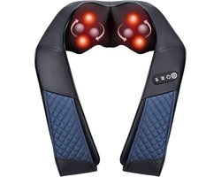 Elektrisch Nekmassageapparaat met Warmte voor Nek, Schouders en Rug