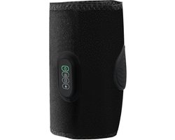 Elektrische beenmassager, volautomatische luchtmassager met knedende trillingen, verwarming en spierspanning, luchtdrukmassager voor de kuiten.