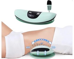 Elektrische Massage Apparaat - Rugmassage Apparaten - Voor Wervelkolom - Rustgevend Lumbale Massage - Ontspanning, Herstel en Ondersteuning - S-curve