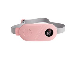 Elektrische Menstruatie Warmteband voor Vrouwen – Draagbaar Warmtekussen tegen Krampen, Buik- en Rugpijn – Instelbare Temperatuur & Massagefunctie