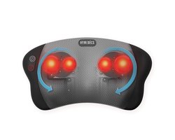 HoMedics elektrisch Shiatsu massage kussen met warmte functie - Zwart