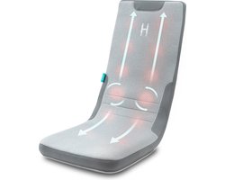 HoMedics MassageKussen Voor Het Hele Lichaam MCS512HEB - Opvouwbaar - Massage Apparaat - Geschikt voor de volledige rug, onderrug, bovenrug, glutes en dijen