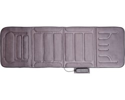 Lanaform - Massage Mattress - Massage Matras Met Warmte - Massagekussen Voor Het Hele Lichaam - 3 Trilstanden - 5 Massagestanden - 10 Motoren - 4 Massagezones - Vibrerende Massage - Ontspant En Verbetert De Bloedsomloop