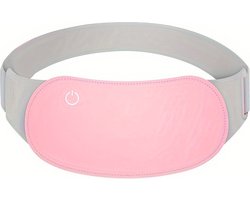 Livano Menstruatie Kruik - Massageband - Menstruatie Warmteband - Massage Band - Menstruatie Pijnverlichting - Roze - 3 Standen