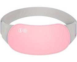 Livano Menstruatie Kruik - Massageband - Menstruatie Warmteband - Massage Band - Menstruatie Pijnverlichting - Roze - 7 Standen